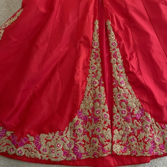 Pakistani/Indian Gown Dress 2 piece set - Picture 4 of 5